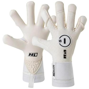 Imagem de Luva de Goleiro Profissional N1 Zeus 2.0 - N1 Goalkeeper, Snow, 10