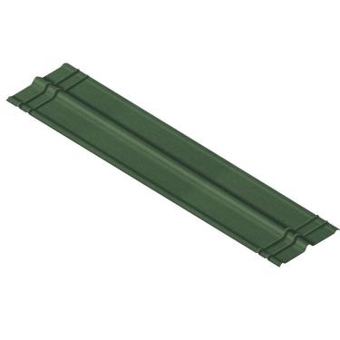 Imagem de Cumeeira Ecológica Clássica Fit Leve e de Fácil Manuseio com Resistência a Ventanias Verde Onduline 200CM 52CM