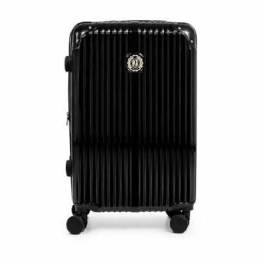 Imagem de Mala De Viagem Média 23 Kg leve rodas duplas 360 Abs+PC unika -, Preto