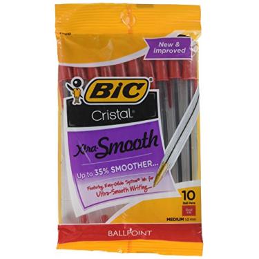 Imagem de BIC Cristal Xtra Bold Ballpoint Pen, Bold Point (1.6mm), Black, 24-Count