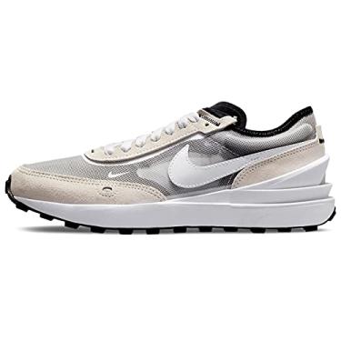 Imagem de Nike Waffle One DC0481-100 Boys Casual Shoes (Summit White/Black-Orange)