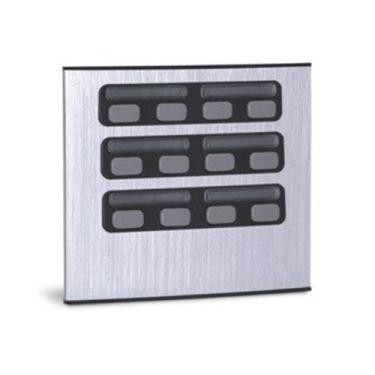 Imagem de Módulo Com 12 Botões Para Porteiro Eletronico Coletivo D12 - Hdl