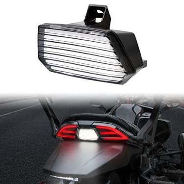 Imagem de Luz traseira de LED preta fumê UTV para Can Am Spyder, conjunto de luz traseira traseira traseira SAUTVS para Can-Am Spyder F3 todos os modelos acessórios (1 peça)