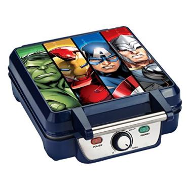 Imagem de Marvel MVA-281 Máquina de waffle dos Vingadores, azul