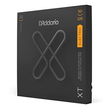 Imagem de D'Addario Cordas para baixo revestidas XT - Cordas para baixo elétrico - 4 cordas, médio, 50-105