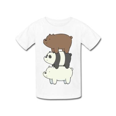 Imagem de Camiseta Infantil Urso Sem Curso Desenho Animado - Retha Estilos
