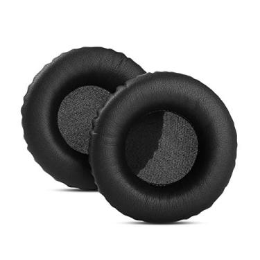 Imagem de YDYBZB Almofadas auriculares pretas de espuma macia de substituição para fones de ouvido Insignia NS-WHP314