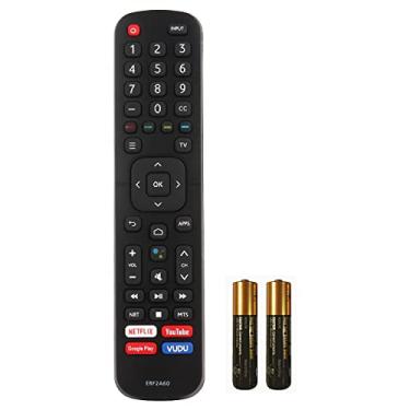 Imagem de Novo controle remoto IR ERF2A60 adequado para Hisense Smart 4K TV 65H8F 50H8F 65H9F 55H9F 55H8F 43H6570F 50H6570F 55H6570F 65H6570 55H9020F 55H9030F com dois Baterias (sem função de voz tion)