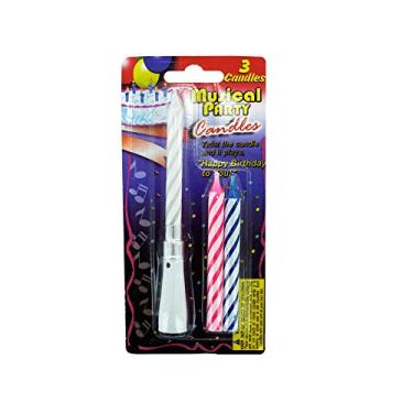 Imagem de Kole Imports Velas de aniversário de canto exclusivas. Velas cantadoras para bolos de aniversário. Velas de aniversário legais para crianças.