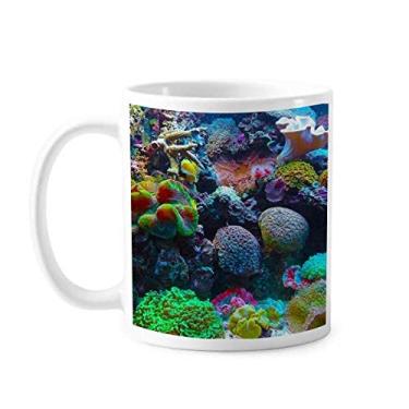 Imagem de Caneca colorida oceano ciência natureza imagem caneca cerâmica café porcelana xícara louça