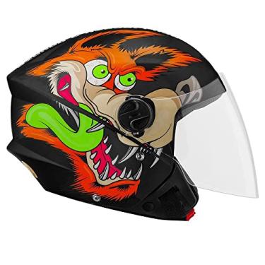 Imagem de CAPACETE ABERTO PRO TORK NEW LIBERTY 3 COYOTE BRILHANTE PRETO TAM. 60