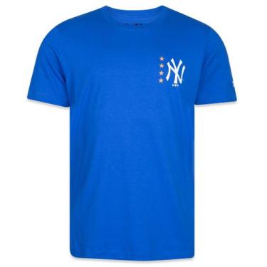 Imagem de Camiseta New Era Regular Mlb New York Yankees Vacation Manga Curta Azu