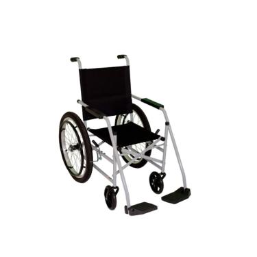 Imagem de Cadeira de rodas infanto juvenil tabuba cinza - carone