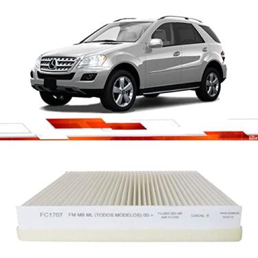 Imagem de Filtro Cabine Aromatizado Compativel MB Serie M Ml320 Ml430 1998 Em Diante