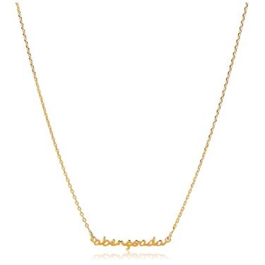 Imagem de Colar Rommanel Banhado A Ouro Pingente Abençoada 531853