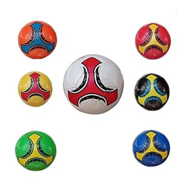 Imagem de Kit 2 Bola De Futebol Coloridas Campo Futsal Society Sky