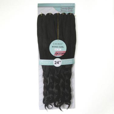 Imagem de Cabelo Boho Curl Fibra Sintética 400g Para Crochet Braids