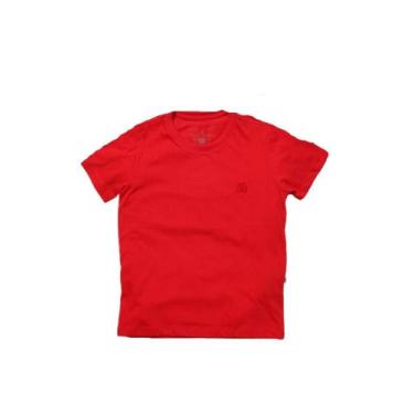 Imagem de Camiseta Vermelha Algodão Infantil Banana Danger
