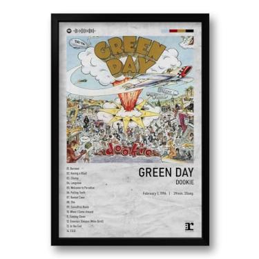 Imagem de Quadro Álbum Spotify Dookie - Green Day - 40x60cm