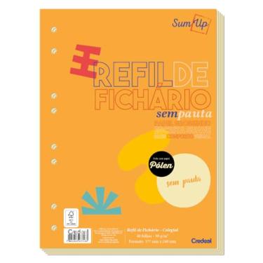 Imagem de Caderno Colegial Sem Pauta Perfurado Papel Polen 40 Folhas