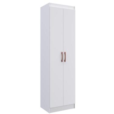 Imagem de Sapateira Multiuso Ibiza 2 Portas e 4 Prateleiras Branco  -Doripel