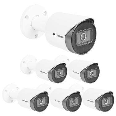 Imagem de Kit 6 Câmeras IP 2 Megapixels Full HD 30m Starlight VIP 3230 B SL G3 Intelbras