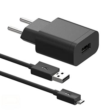 Imagem de Motorola Carregador Rápido 10W 100-240V Cabo 1 Metro Porta USB-A, Cabo Micro-USB