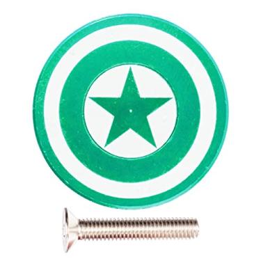 Imagem de ZALOPA Tampa de vapor de fone de ouvido MTB, tampa superior de vapor, tampa de parafuso capitão, capa de liga de alumínio, América, montanha, estrada, bicicletas, tigela, tampa de haste de bicicleta,