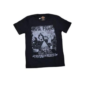 Imagem de Camiseta Pink Floyd Blusa Adulto Unissex Banda De Rock Bof5032 - Banda