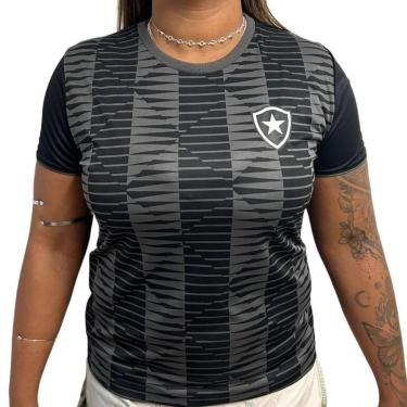 Imagem de Camiseta Braziline Botafogo Stripes Feminino-Feminino
