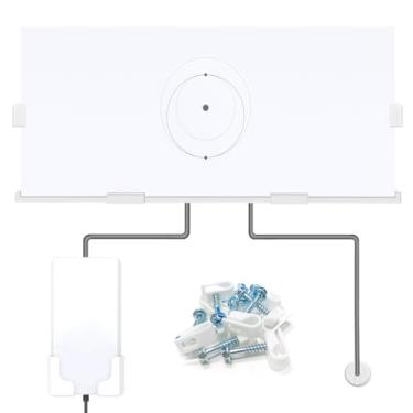 Imagem de Sactulaz Suporte de parede para suporte de roteador Starlink Gen 3 e kits de montagem traseira de cabo Starlink incluindo suporte de parede para roteador StarLink Gen3, suporte de fonte de alimentação