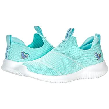Imagem de Skechers Tênis infantil feminino 302261l, Hortelã, 13 Little Kid