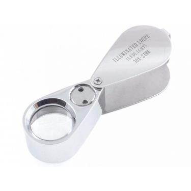 Imagem de Lupa Joalheiro Lente 21mm Ampliação 30x Luz Led