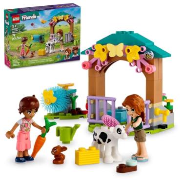Imagem de Celeiro do Bezerro da Autumn 42607 LEGO® Friends - 79 Peças - Conjunto de brinquedo de animais de fazenda