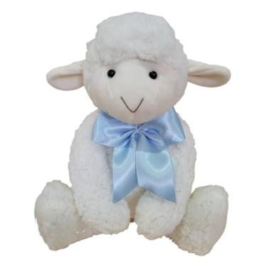 Imagem de Ovelha De Pelúcia De Laço Macia Fofinha
