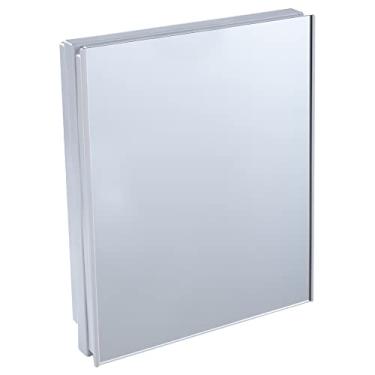 Imagem de Armário Plástico Versátil Cinza 35,1x44cm de Embutir e Sobrepor Astra