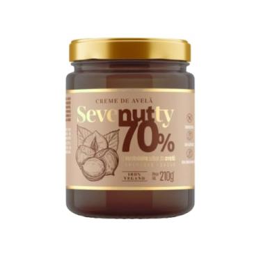 Imagem de Creme de Avelã com Cacau e Açúcar Demerara Sevenutty 210g