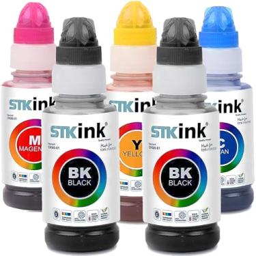 Imagem de 5x Tinta Stkink Para Impressora L220 L355 L365 L375 L475 L495 L396 T664