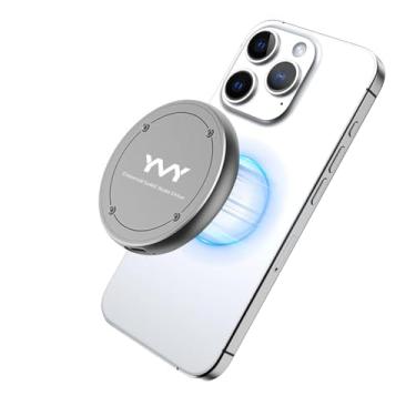 Imagem de YMY SSD externo magnético portátil de 256 GB, unidade de estado sólido externo de ultra velocidade de 10 Gbps, SSD USB C para armazenamento e backup compatível com laptop, Mac, TV, iPhone 15 Pro,