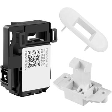 Imagem de WH01X27954 WH01X24381 WH02X24399 Interruptor de trava de tampa de arruela tampa de arruela moldura arruela tampa de arruela trava de bloqueio de tampa compatível com GE Hotpoint Top Load Washer