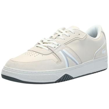Imagem de Lacoste Tênis masculino L001 124 3 SMA, Off Wht/Gry, 10
