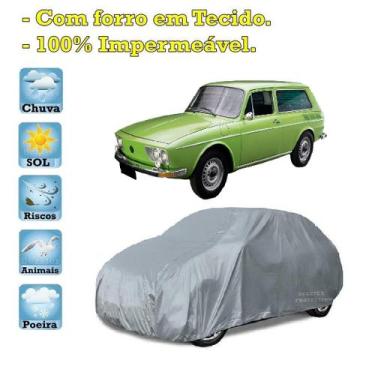 Imagem de Capa com forro cobrir carro Volkswagen Variant 100% Impermeável Proteç
