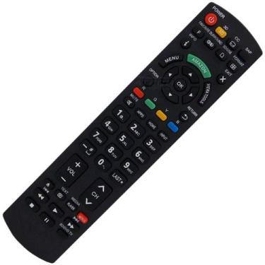Imagem de Controle Remoto Para Smart TV Panasonic Lcd Led Teclas Amazon Netflix 