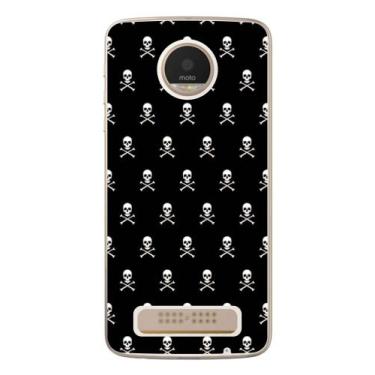 Imagem de Capa Adesivo Skin201 Verso Para Motorola Moto Z Play - KawaSkin