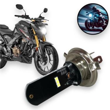 Imagem de Lâmpada Led Moto Honda Cb 300 H4 6000k Super Branca - Thork