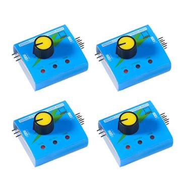 Imagem de Diitao 4 peças testador de servo RC 3CH digital multi ECS consistência controle de velocidade verificador ajuste de engrenagem de direção CCPM Master para helicóptero RC carro barco