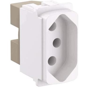 Imagem de Módulo Tomada 20A 2P+T Branca 680161 Pial Zeffia - Pial Legrand