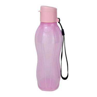 Imagem de Garrafa Tupperware Eco Tupper Plus 500ml Rosa Bebê Squeeze
