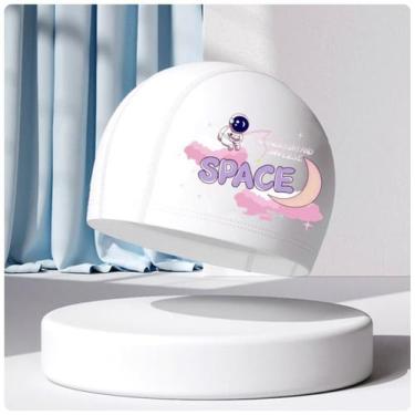 Imagem de Touca Natação Infantil Profissional Impermeável Menino/Menina - Poolsy