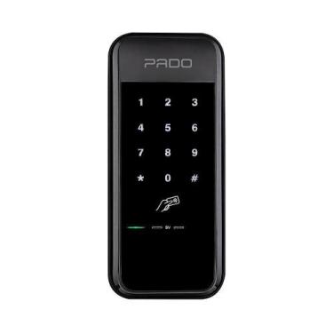 Imagem de Fechadura Digital De Sobrepor Com Cartão RFID Pado FDS-50, Preto